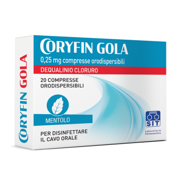 Coryfin gola*20cpr orod 0,25mg
