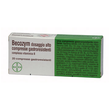 Becozym*20cpr gastrores