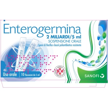 Enterogermina*os 10fl 2mld/5ml