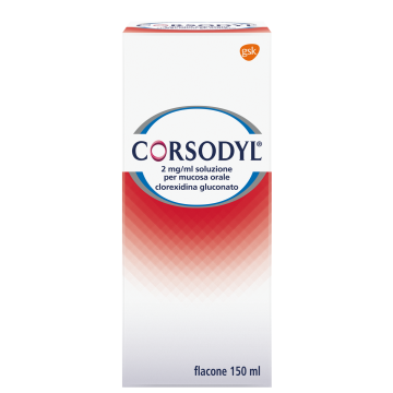 Corsodyl*soluz 150ml 200mg/100