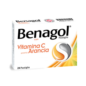 Benagol vit c*24past arancia