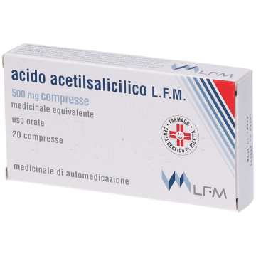 Acido acetilsalic lfm*20cpr500