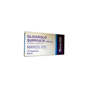 Glicerolo mv*ad 18supp 2250mg