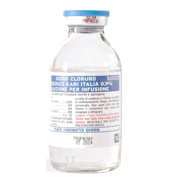 Sodio cloruro fki*0,9% 100ml