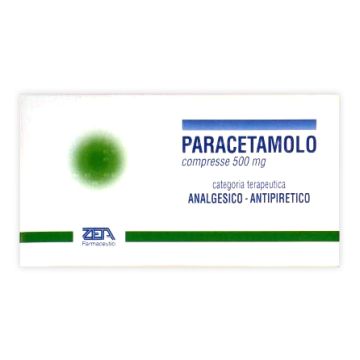 Paracetamolo zeta*20cpr 500mg