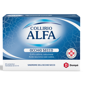 Collirio alfa occhio sec*20fl
