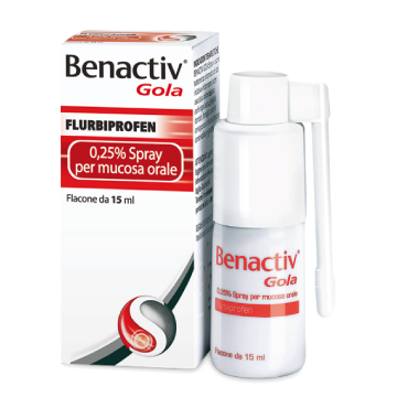 Benactiv gola*spray 15ml 0,25%