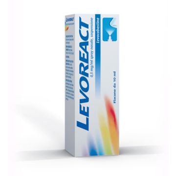 Levoreact*spray nas 10ml 0,5mg