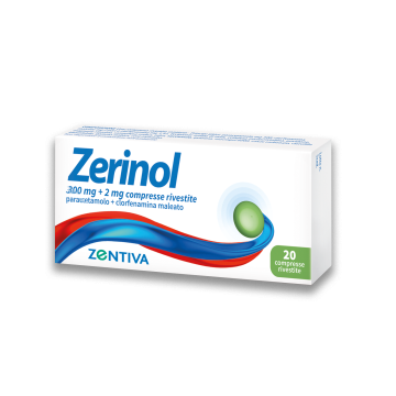 Zerinol*20cpr riv 300mg+2mg