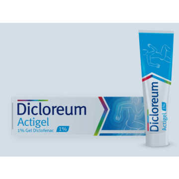 Dicloreum actigel*gel 50g 1%
