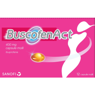 Buscofenact*12cps molli 400mg