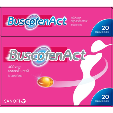 Buscofenact*20cps molli 400mg