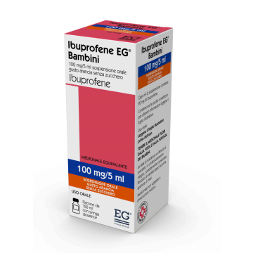Ibuprofene eg*bb 150ml arancia