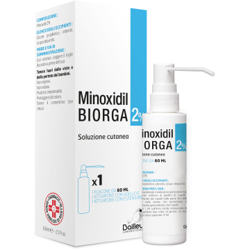 Minoxidil biorga*sol cut60ml2%