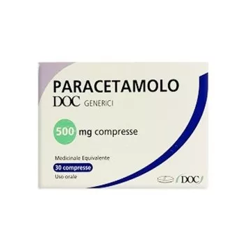 Paracetamolo doc*30cpr 500mg