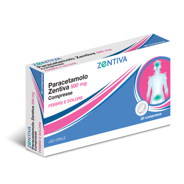 Paracetamolo zen*20cpr 500mg