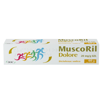 Muscoril dolore*gel 60g 20mg/g