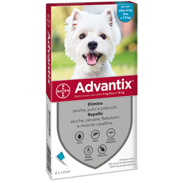 Advantix spot on*4pip 4-10kg
