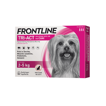 Frontline tri-act*3pip 2-5kg