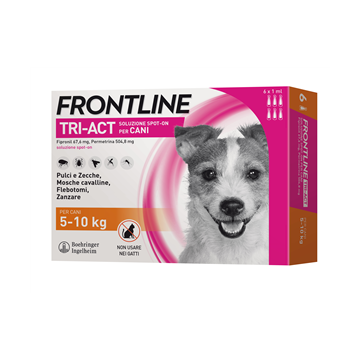 Frontline tri-act*6pip 5-10kg