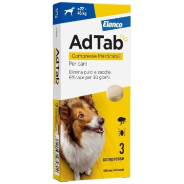 Adtab*3cpr 900mg cani 22-45kg
