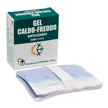 Gelatina per terapia caldo freddo 14 x 24 cm chiusura con velcro