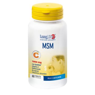Longlife msm 1000 mg 60 tavolette