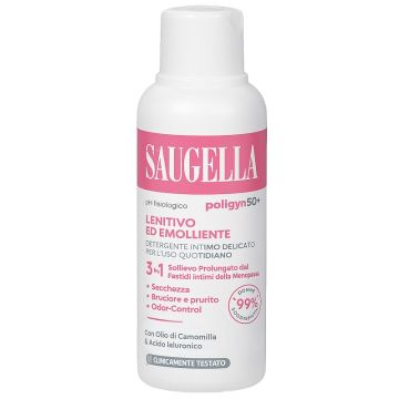 Saugella poligyn 50+ detergente intimo lenitivo ed emolliente 250 ml