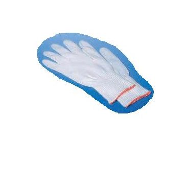Guanto non chirurgico in cotone bianco misura 7 in busta
