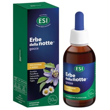 Esi erbe della notte gocce analcolico 50 ml senza glutine