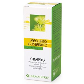 Ginepro getti macerato glicerinato 50 ml