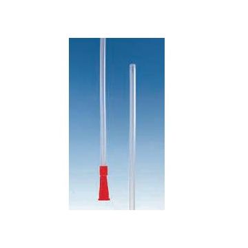 Catetere aspirazione sterile in plastica con fori laterali e terminale ch14, lunghezza 60cm