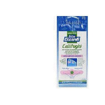 Cerotto callifugo con paracallo e alette di fissaggio per calli molli interdigitali igienepiede 6 pezzi