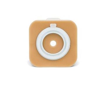 Placca con flangia e barriera protettiva con idrocolloidi a profilo sottile dispositivo 2 pezzi con sistema di aggancio atraumatico consecura placca ultra 70mm 5 pezzi