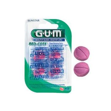 Gum red-cote riv placca 12 pastiglie
