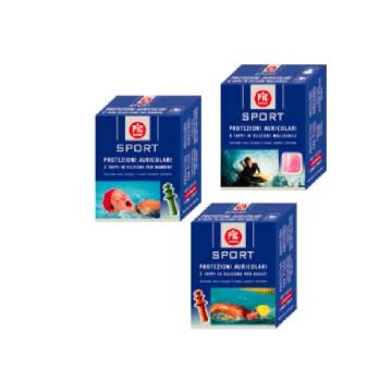 Tappo auricolare in silicone pic sport 6 pezzi