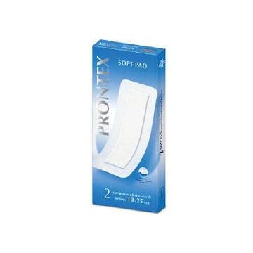Garza compressa prontex soft pad 10x25 cm 2 pezzi