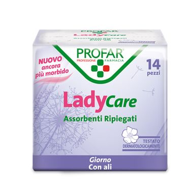Ladycare assorbenti giorno ali 14 pezzi profar