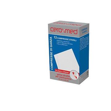 Garza idrofila ceroxmed 36x40 in cotone 12 pezzi