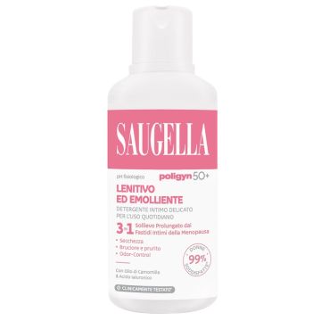 Saugella poligyn 50+ detergente intimo lenitivo ed emolliente 500 ml