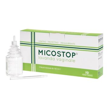 Lavanda vaginale micostop 5 flaconi da 100 ml
