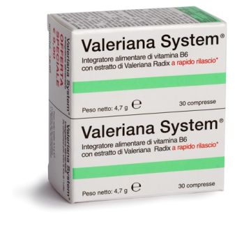 Valeriana system 30 compresse + 30 compresse