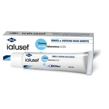 Ialuset crema ferite e ustioni non infette 25 g