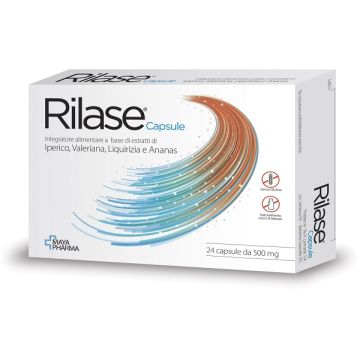 Rilase 24 capsule senza glutine naturalmente privo di lattosio