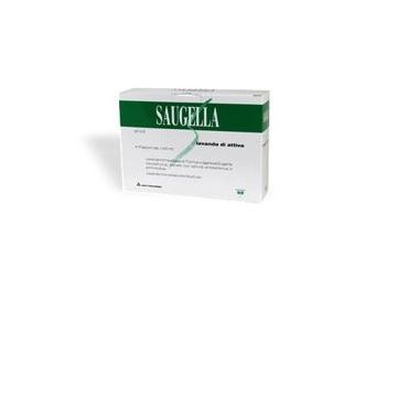 Saugella lavanda vaginale attiva 140 ml 4 pezzi