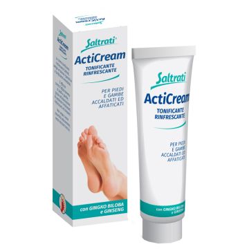 Saltrati acticream tonificante rinfrescante per piedi e gambe 100 ml