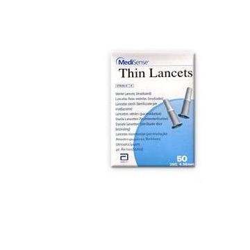 Lancette pungidito medisense thin 28 gauge 50 pezzi