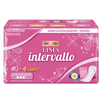 Lines intervallo ripiegato 40+4 pezzi nuovo