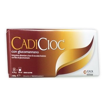 Cadicioc tavoletta fondente con glucomannano 100 g