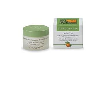 Crema viso antirughe ridensificante cera di scorza d'arancia ed estratto di erba medica 50 ml